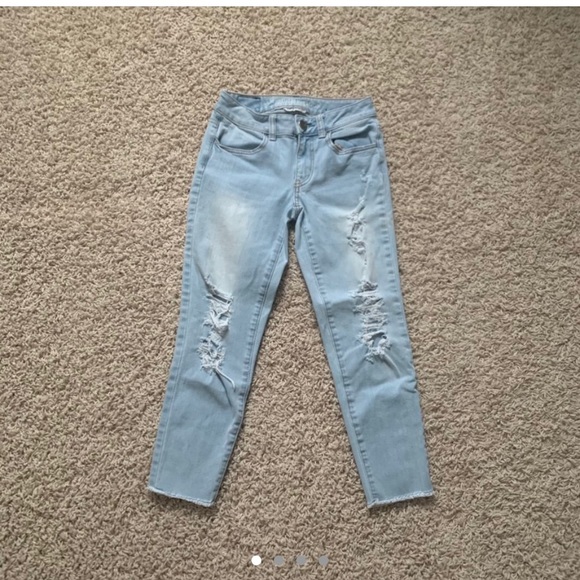 American Eagle Outfitters Denim - American eagle light wash ankle jeans